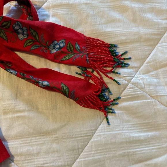 FARM Rio Red Floral Mini Dress - Picture 5 of 6